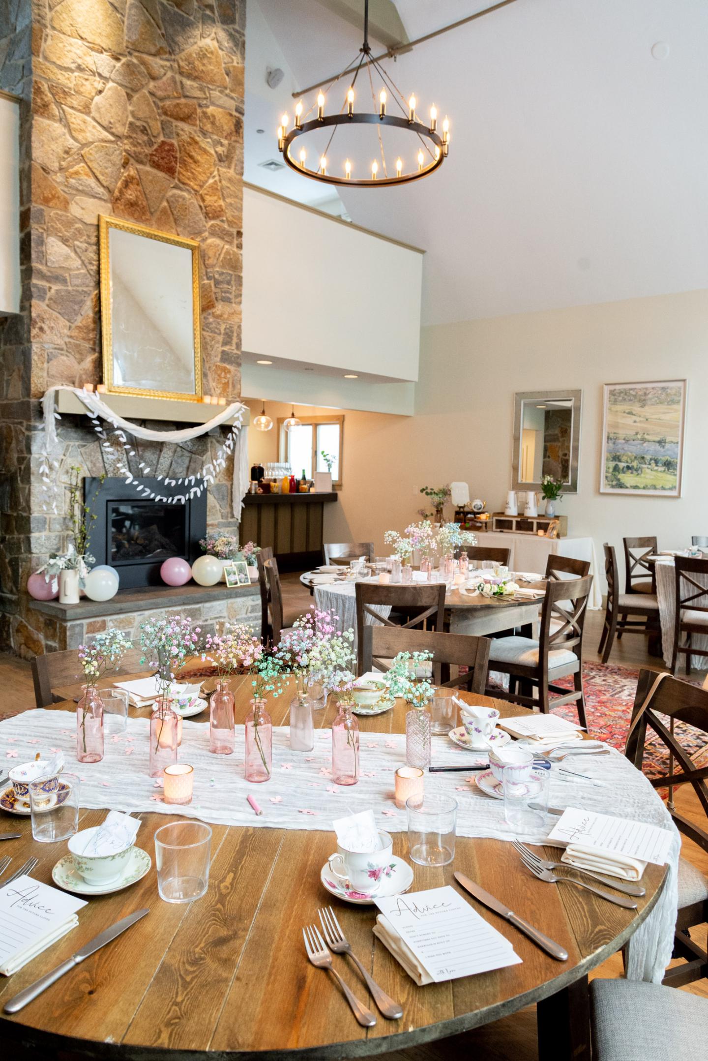 An interior view of a restaurant