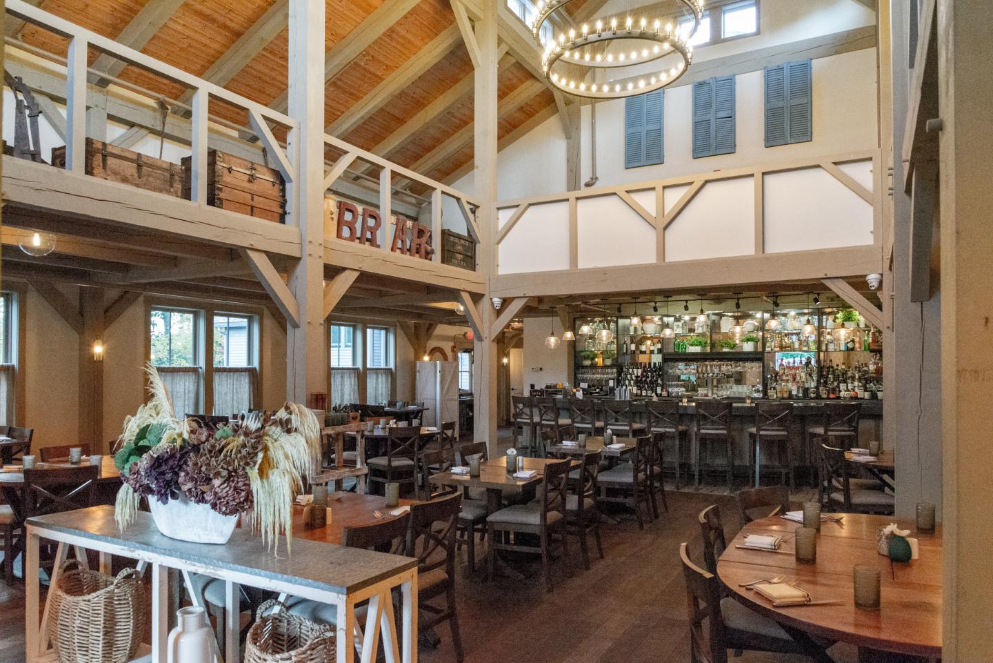 An interior view of Grove restaurant
