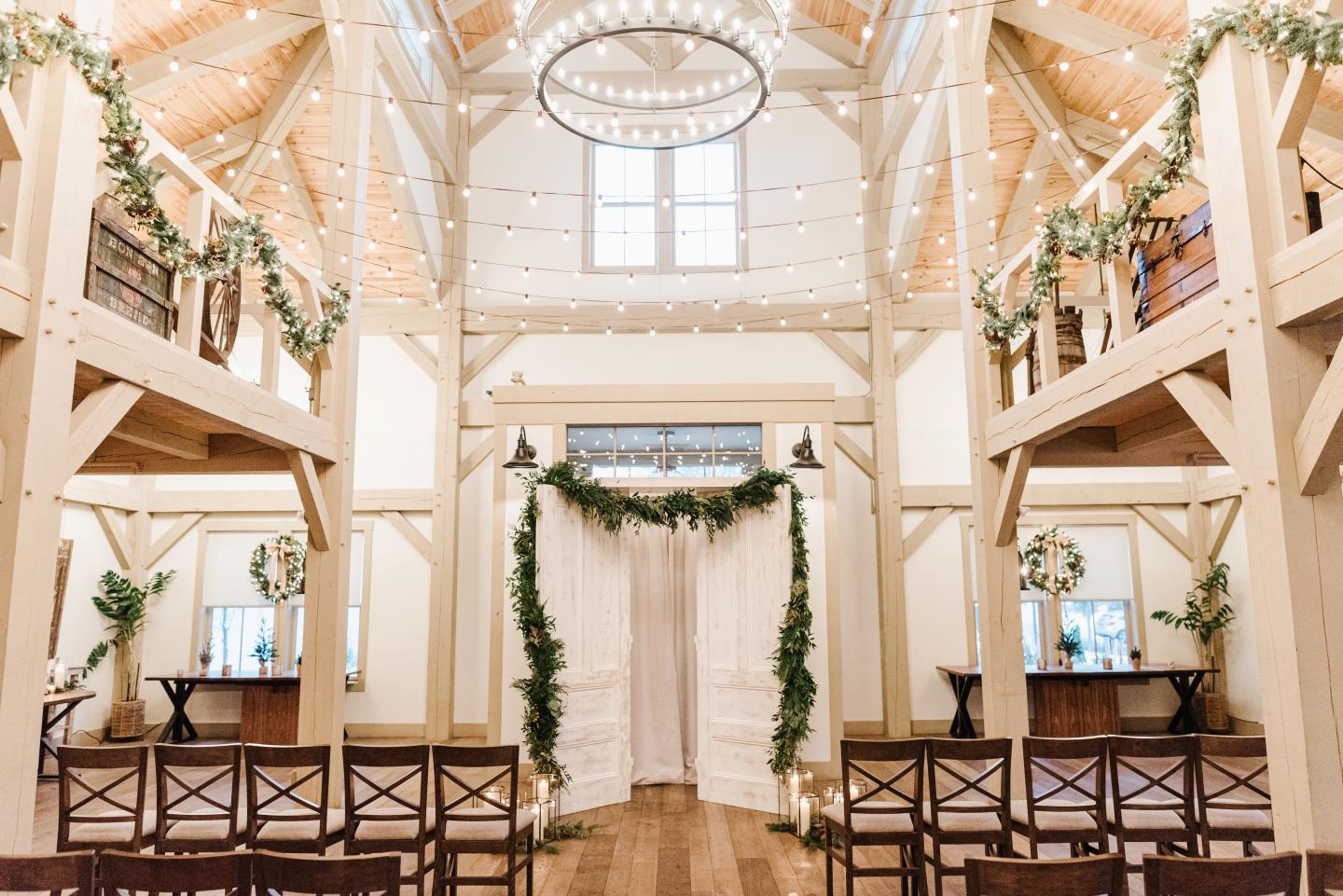 holiday indoor ceremony