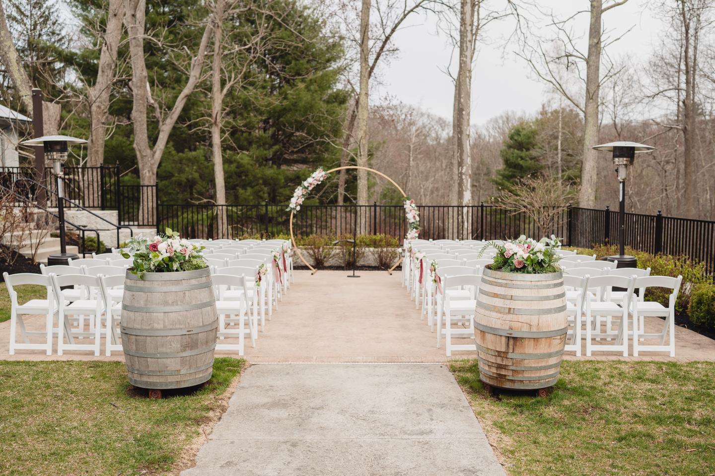 outdoor ceremony