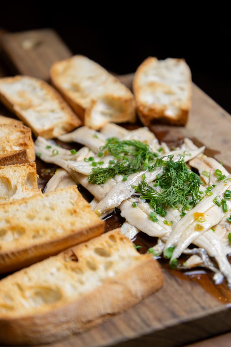 boquerones with bread