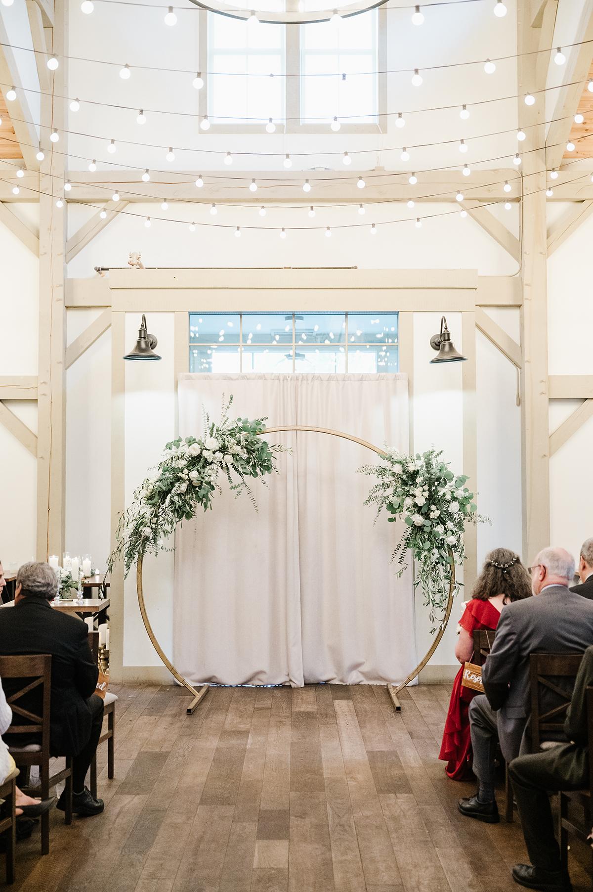 indoor ceremony