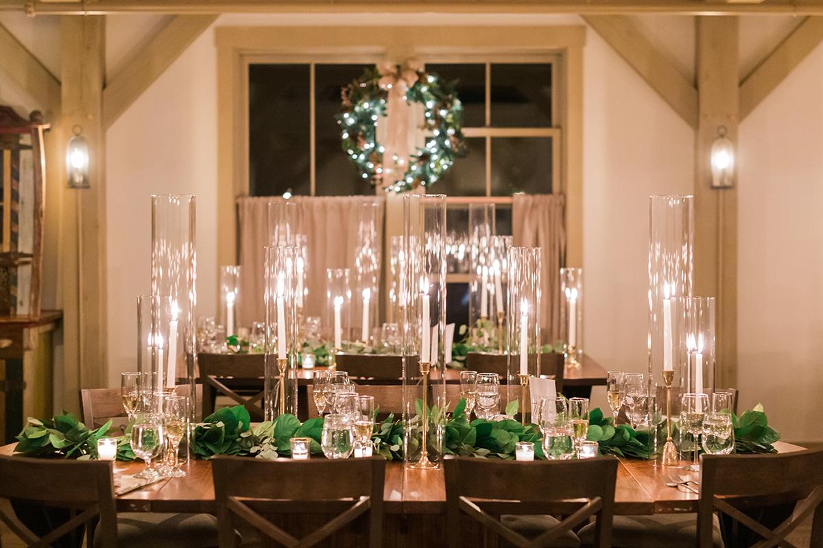 holiday tablescape