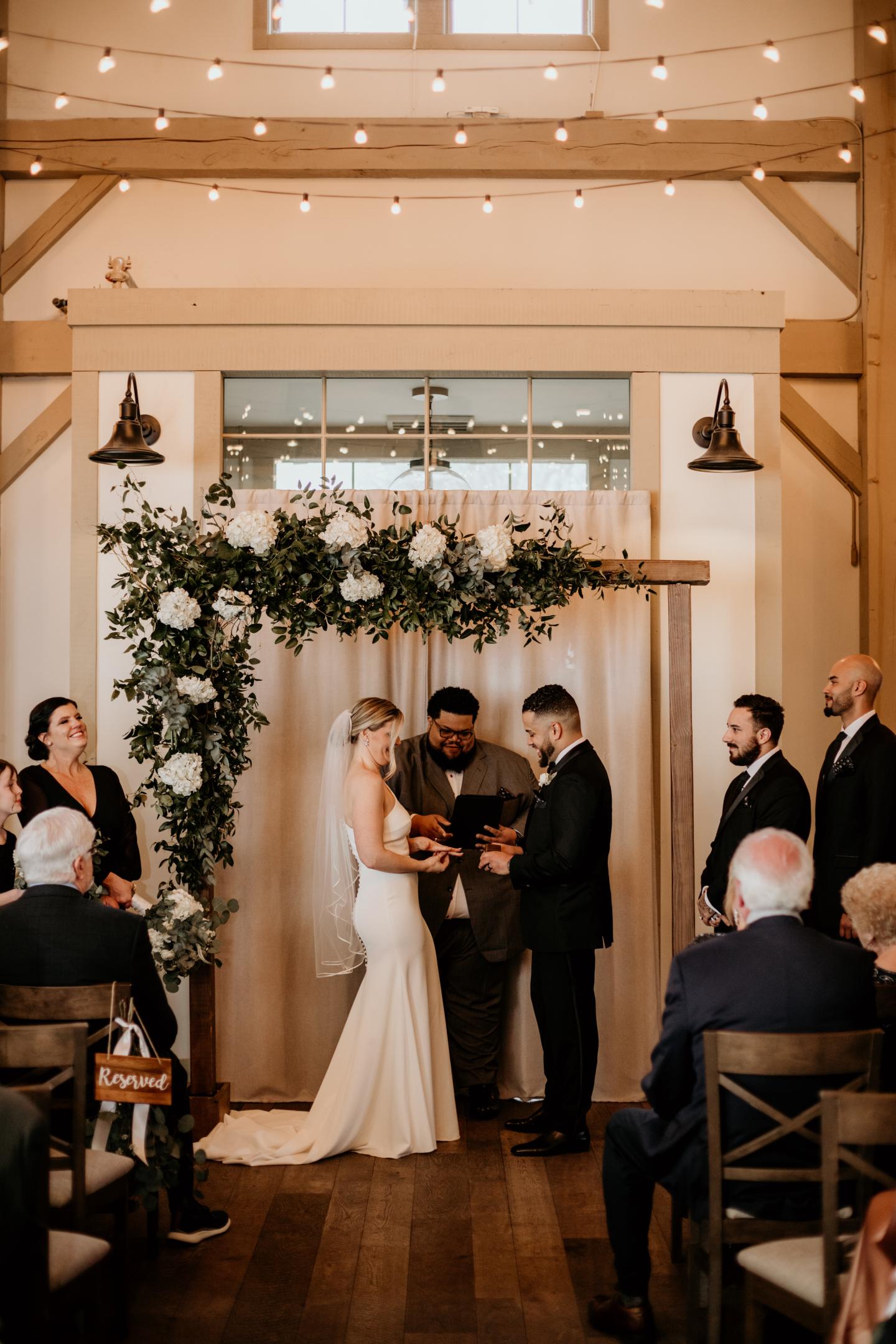 indoor ceremony