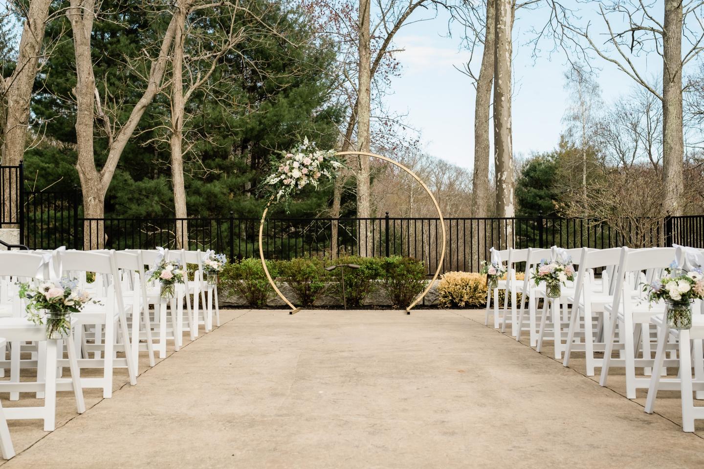 outdoor ceremony
