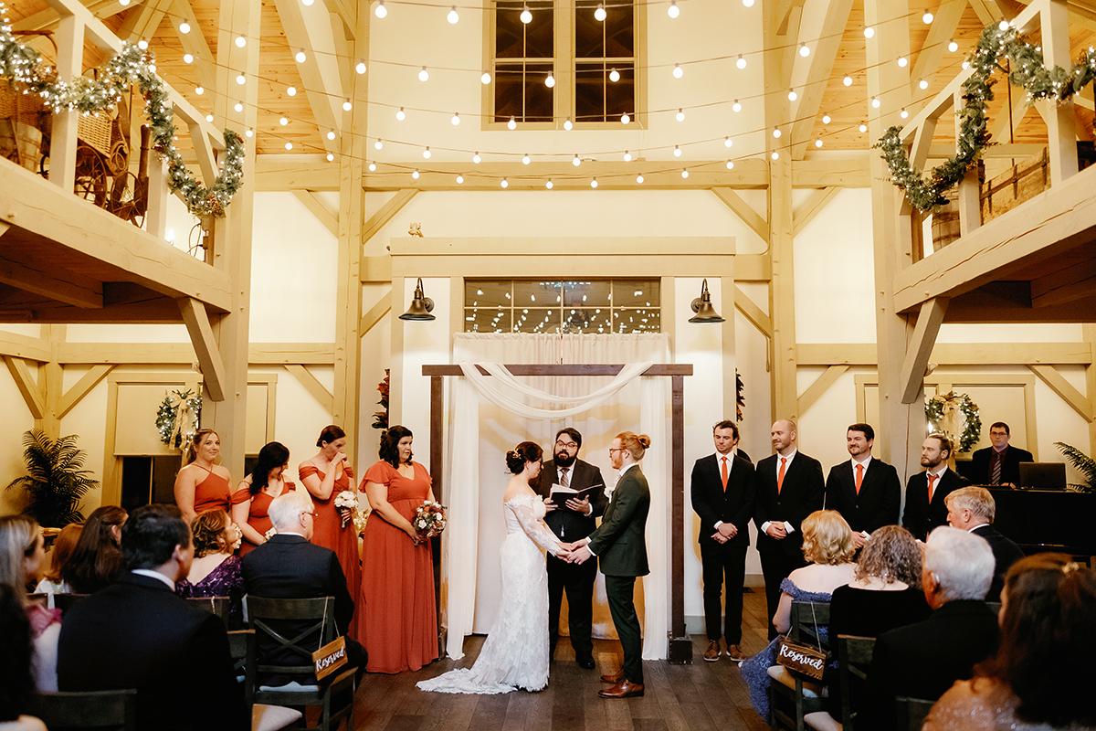 indoor ceremony