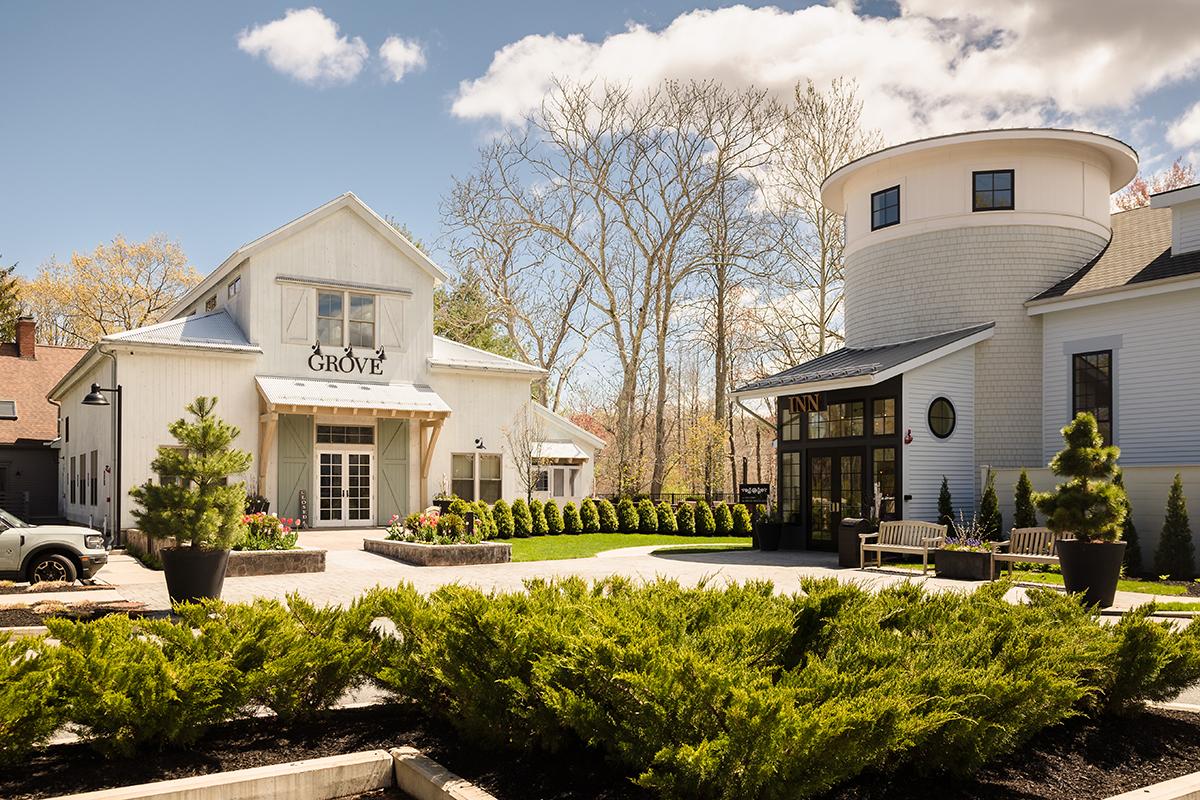 grove and inn entrance