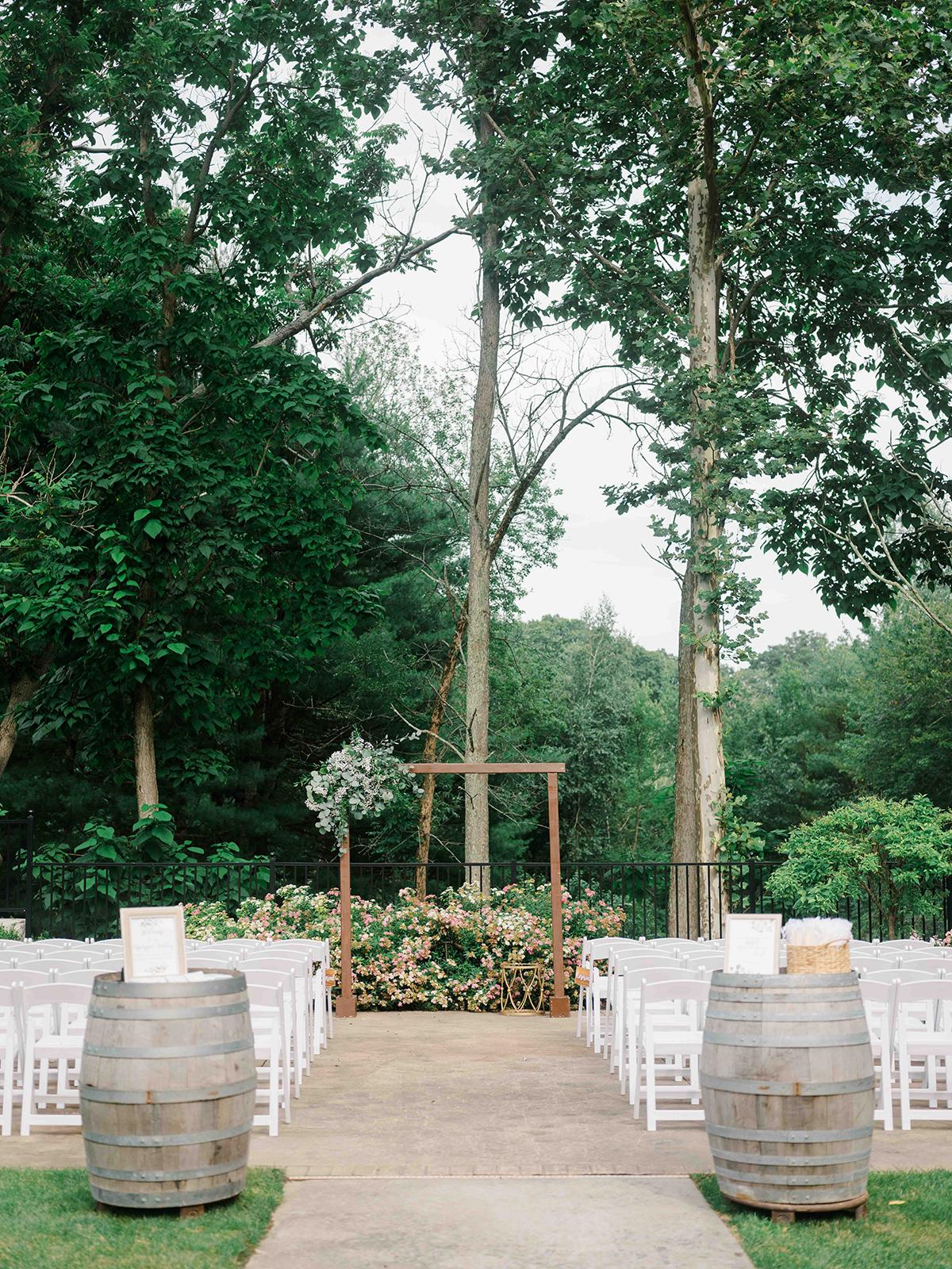 outdoor ceremony
