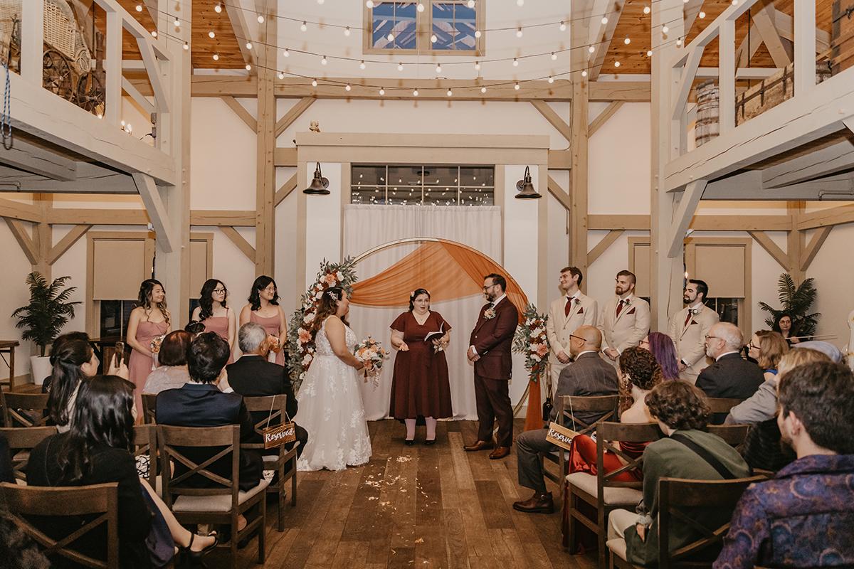 indoor ceremony
