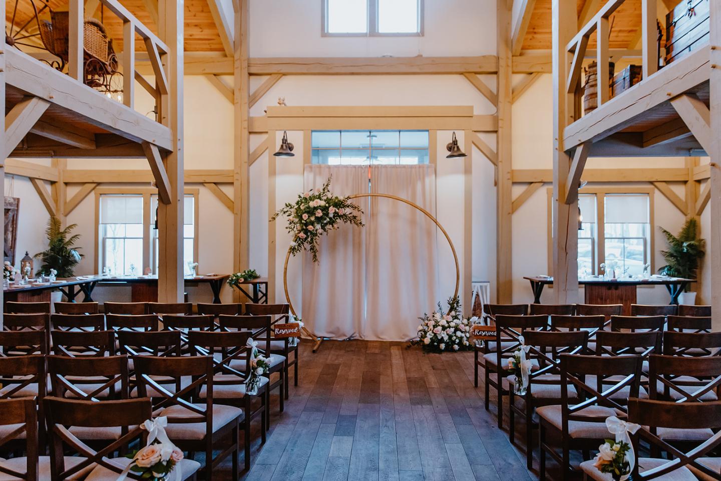 indoor ceremony