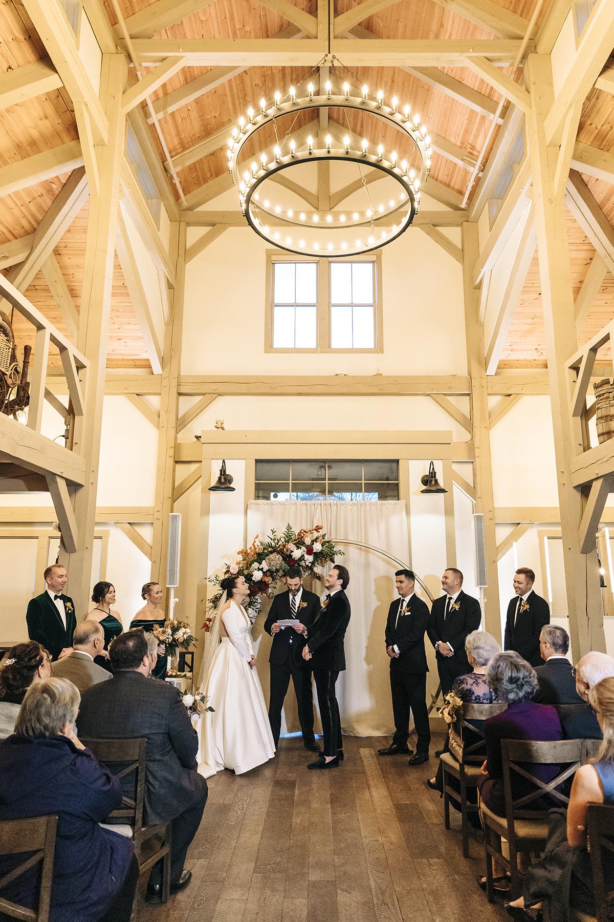 indoor ceremony