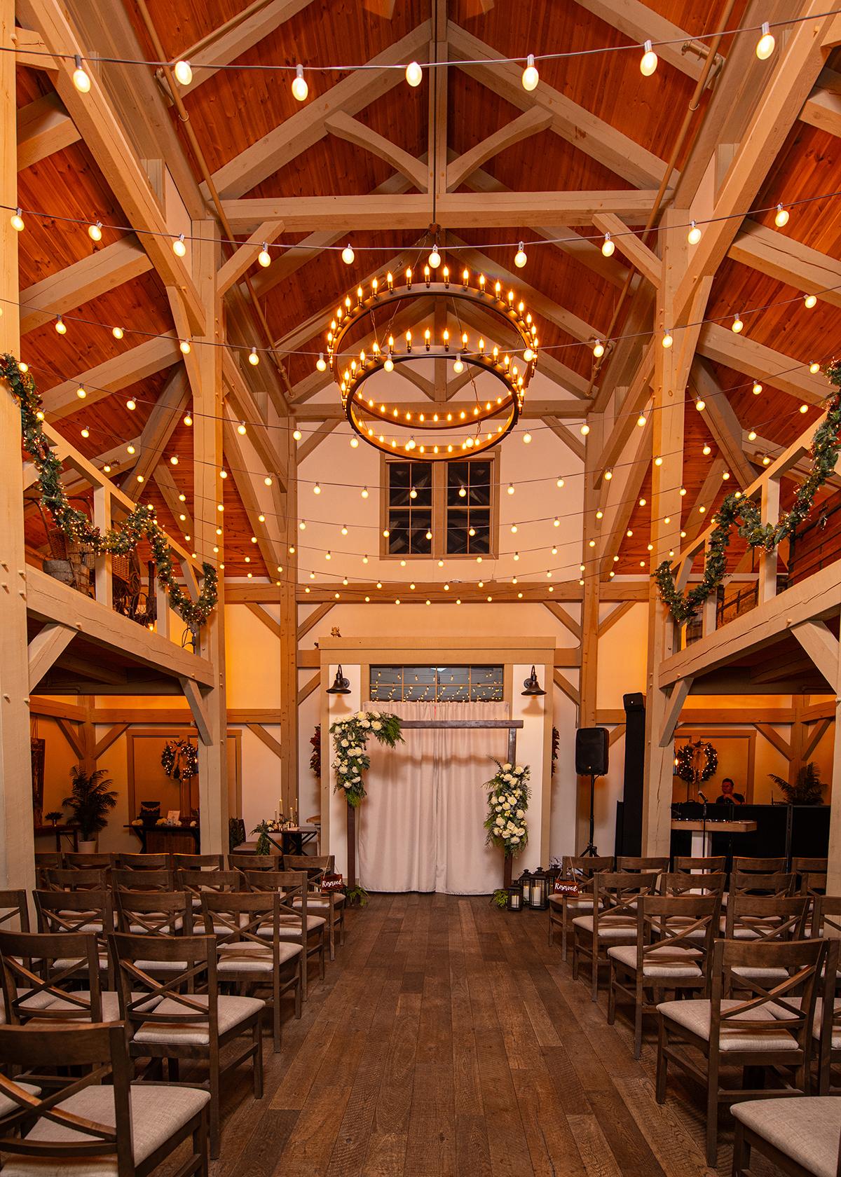 indoor ceremony