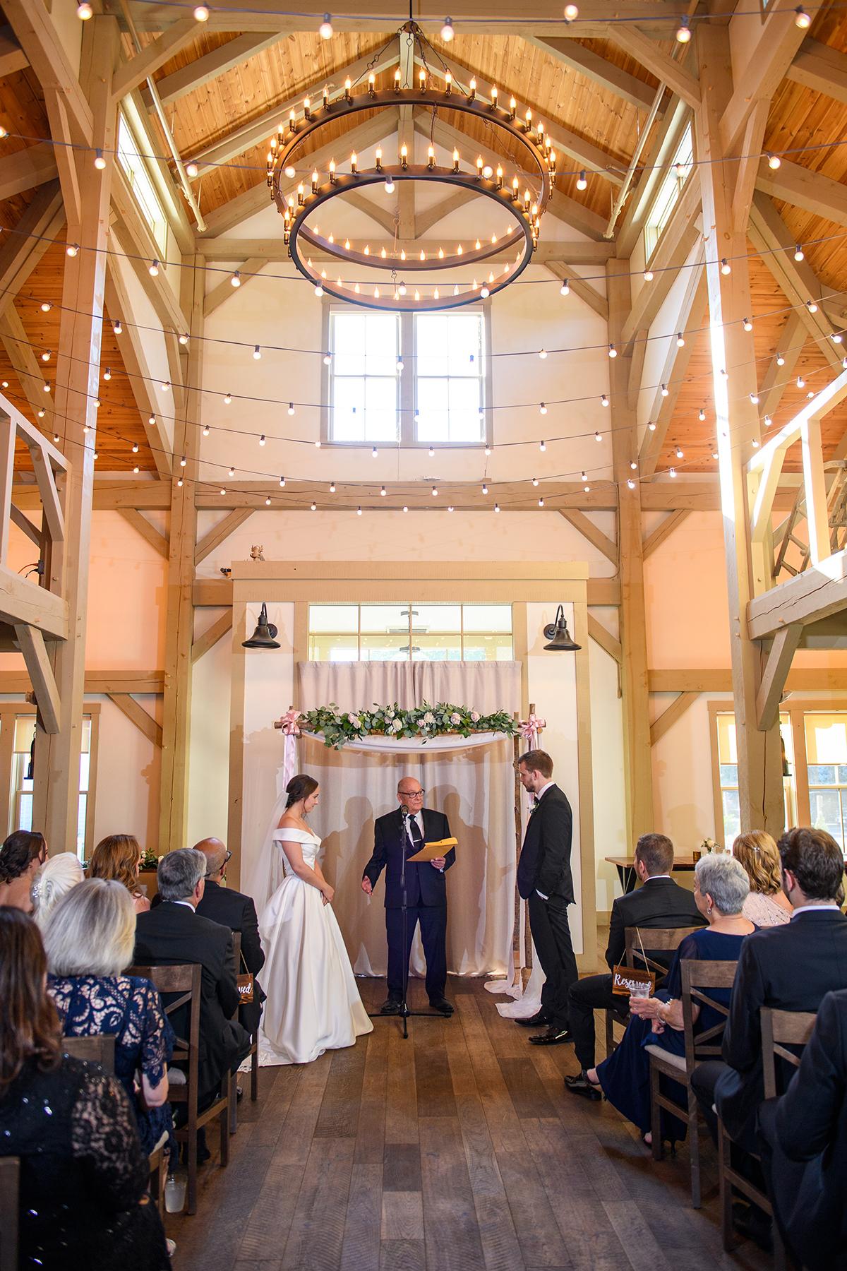 indoor ceremony