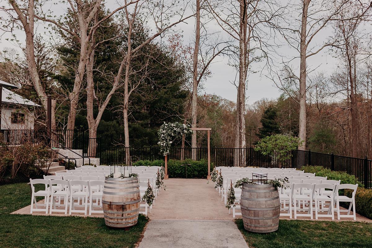 outdoor ceremony