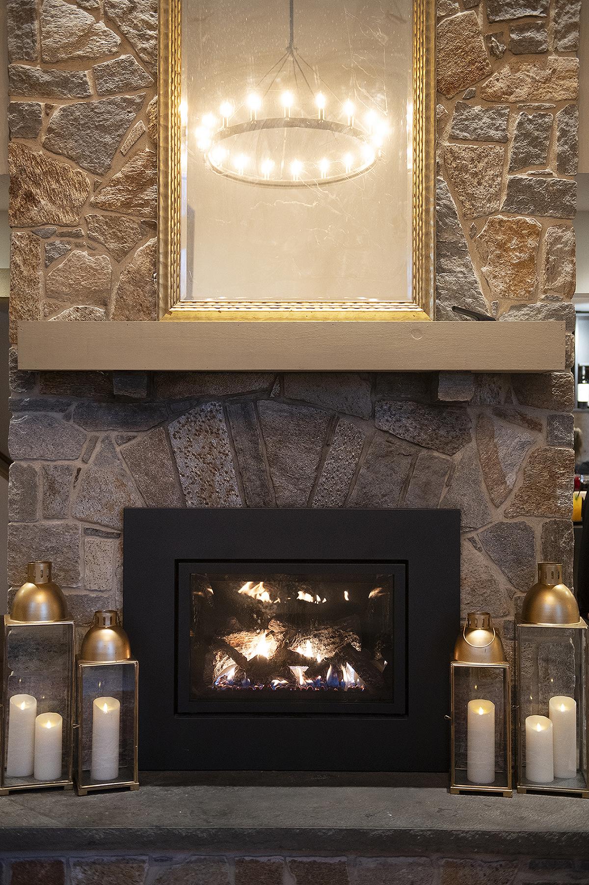 fireplace decor