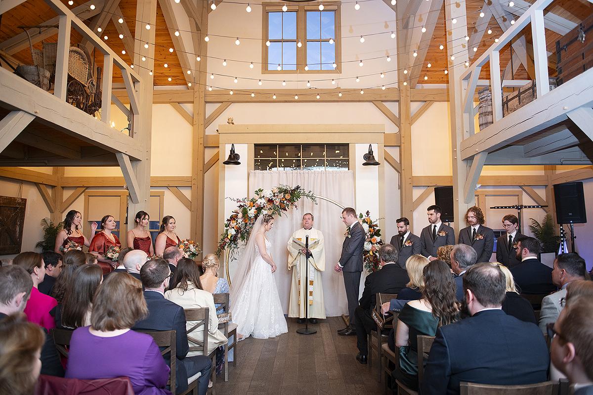 indoor ceremony