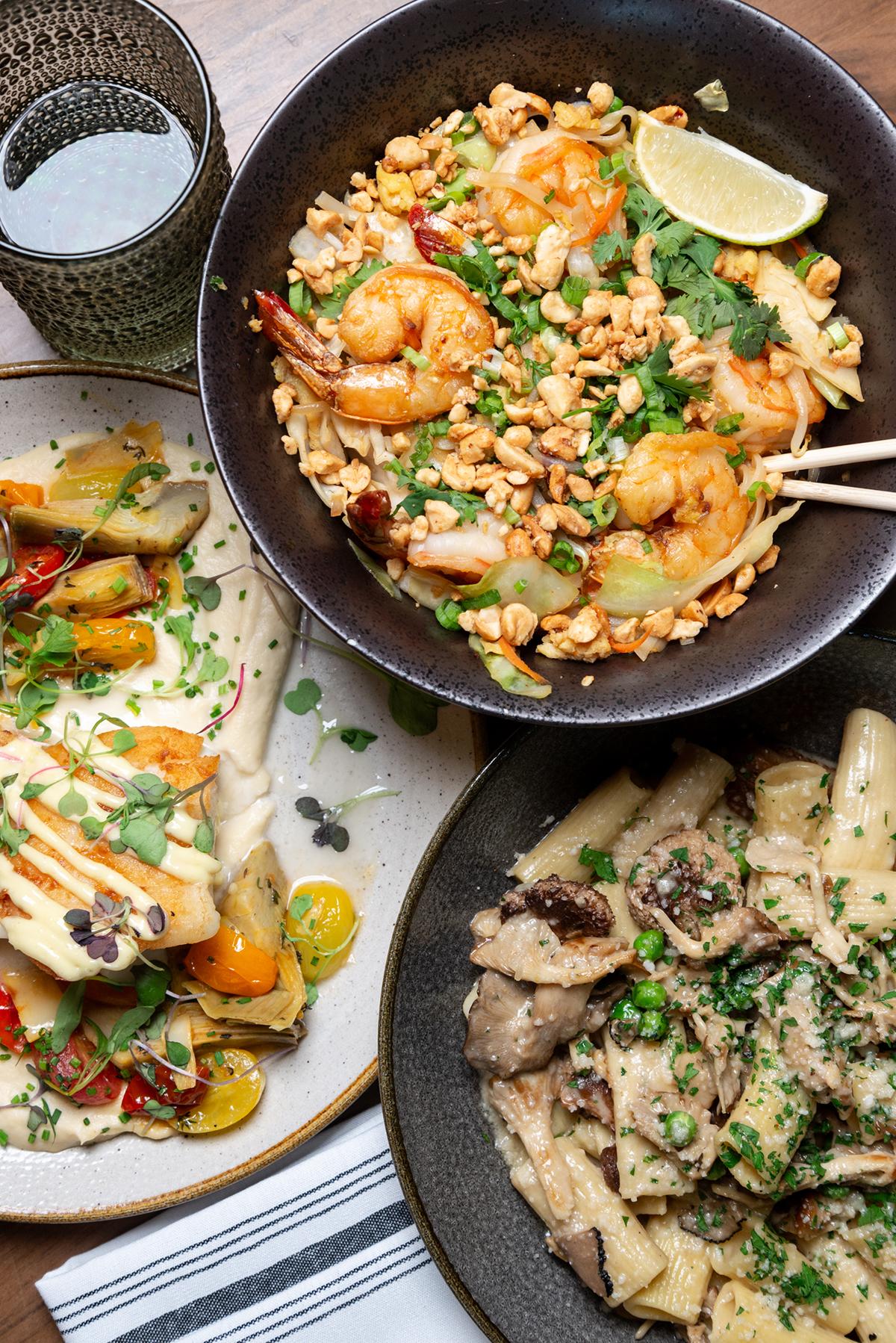 dinner entree entourage