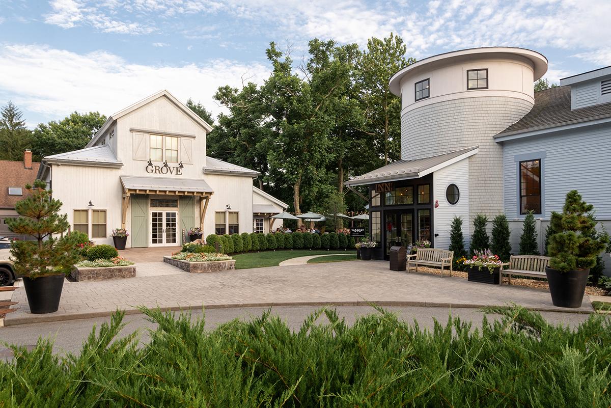 grove and inn entrances