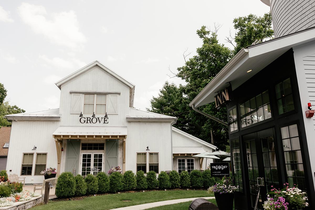 grove and inn entrance