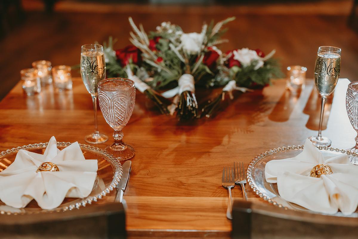 sweetheart tablescape